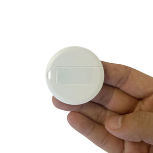Memoria USB Redonda de Plástico, 1, 4, 8, 16 GB, <span class=keywords><strong>2</strong></span>.0, Impresión a Todo Color Gratis, Venta al Por Mayor, Regalo - Product Image 4