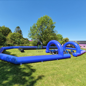 Nouvelle piste de course gonflable d'extérieur conçue pour le divertissement gonflable, technologie de pointe, garantie de satisfaction pour tous les pilotes - Product Image 5