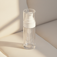 Bouteille de mélange double compartiment deux-en-un pour poudre et huile, avec pompe, pour emballage de produits de soin personnel