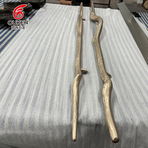 Tùy Chỉnh Sang Trọng Rắn Brass Hiện Đại Lối Vào Cửa Xử Lý Khách Sạn Biệt Thự Chính Cửa Và Cửa Sổ Xử Lý Cửa Kính Trang Trí Phần Cứng - Product Image 2