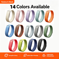 Bracelet de montre en nylon HMJ pour Google Fitbit Air avec logo imprimé, emballage personnalisé
