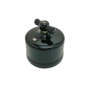 Enchufe de <span class=keywords><strong>porcelana</strong></span>, superficie giratoria <span class=keywords><strong>Vintage</strong></span>, interruptor y enchufe con patrón de piedra cerámica - Product Image 3