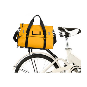 Wet Dry Shoe Compartment <strong>Holdall</strong> Sports Outdoor <strong>Woman</strong> Yoga Carry Weekender Overnight Travel Yellow Gym Duffel Bag - Product Image 5