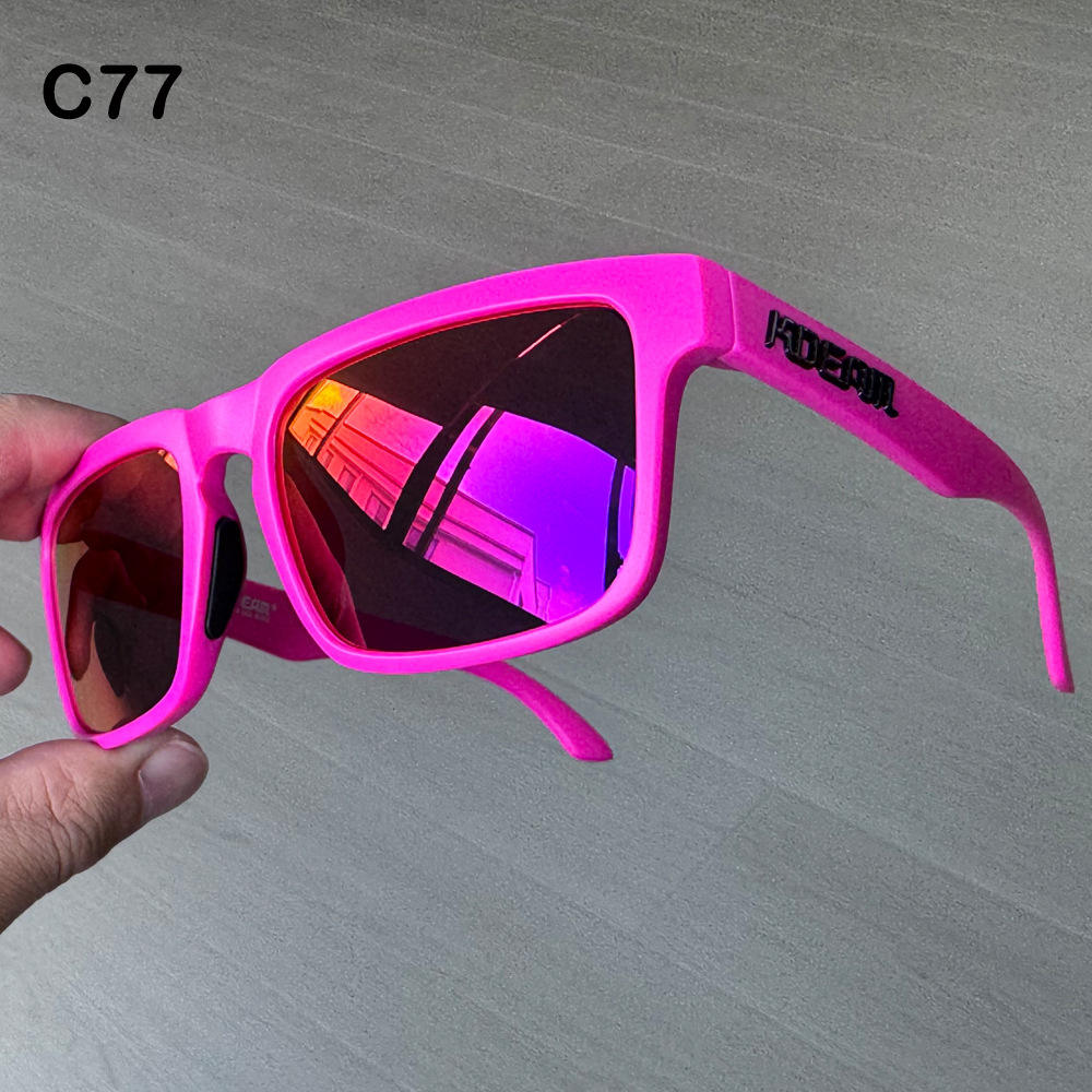 2025 Kdeam KD332 Debossed logo Uv400 Polarized Sunglasses OEM ODM Unisex Sport Glasses Men Women Custom Logo Sunglass 2024