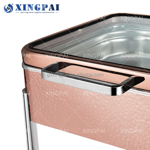 XINGPAI – Ensemble de plats chauffants professionnels en acier inoxydable pour buffet, chauffe-plats pour restaurants à <span class=keywords><strong>Dubaï</strong></span> - Product Image 6