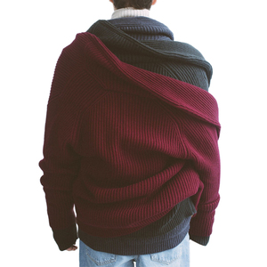 All'ingrosso giacca da donna in Cashmere Cashmere Cashmere cotone lavorato <span class=keywords><strong>a</strong></span> maglia morbida e calda giacca donna - Product Image 6