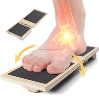 Disco de Estabilidad Redondo y Tabla de Ejercicios, Equipo de Fitness a Precio Económico para Ejercicios de Pies, Estiramiento de Pantorrillas y Entrenamiento de Equilibrio Postural