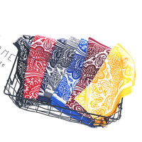 Bandeau de sport personnalisé en coton 100% avec imprimé paisley double face, foulard de fête, bandeau pour homme