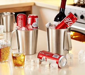 स्टेनलेस स्टील पिचर मापने स्केल कप बड़े मुंह बीकर दूध मेंढक जूग 5l/175 औंस समुद्री नौका हार्डवेयर - Product Image 6