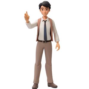 Personnage de dessin animé personnalisé en usine modè<span class=keywords><strong>le</strong></span> poupée jouet PVC Action Figurine pour Simulation enseignant médecin travailleur Chef Police - Product Image 6