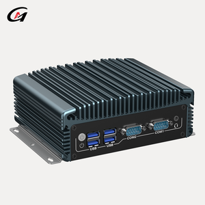 无风扇嵌入式盒英特尔I5 I7处理器固态硬盘双局域网高清<span class=keywords><strong>VGA</strong></span>输出宽温度坚固设计，适用于恶劣使用的工业迷你电脑 - Product Image 6
