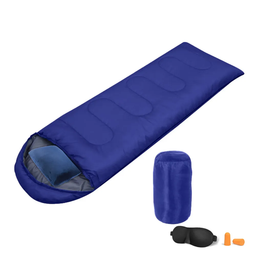 ODM OEM Factory Hot Selling 4 Seasons Portable Camping Waterproof Weather Sleeping Bag Cold For Indoor Outdoor