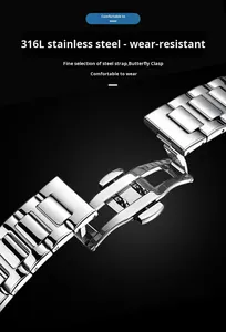 Reloj de Pulsera para Hombre, Resistente al Agua, de Acero Inoxidable, con Movimiento de Cuarzo, Función Luminosa, Venta al Por Mayor OEM - Product Image 5