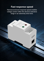 Parafoudre réseau Gigabit RJ45 PoE 10/100/1000M sur rail DIN, SPD en ligne durable pour commutateur PoE et caméra IP