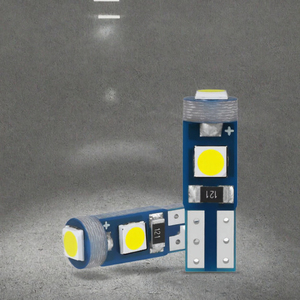 ไฟหน้ารถยนต์ LED สีฟ้าไฮไลท์ใหม่ 12V รุ่น T5 3030 3SMD พร้อมไฟเลี้ยวและไฟควบคุม - Product Image 3