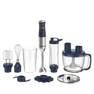 Household High Quality 700W 50Hz Ac motor immersion 12 speeds hand blender multi-function mixer