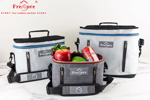 Sac isotherme en polyester imprimé léopard, imperméable, thermique, capacité 6L, sac à lunch portable pour la livraison de nourriture en extérieur - Product Image 5