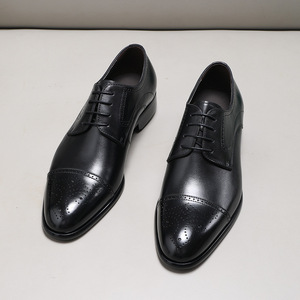 Chaussures habillées décontractées pour hommes tendance et les plus vendues en 2025, chaussures en cuir formelles, cuir véritable, respirantes, chaussures décontractées pour hommes - Product Image 2