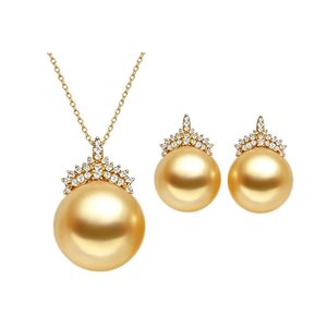 กรอบเครื่องประดับทองคำแท้ 18K ดีไซน์หรูหราอลังการแบบราชินีน้ำแข็ง ประดับเพชรธรรมชาติระยิบระยับ - Product Image 6