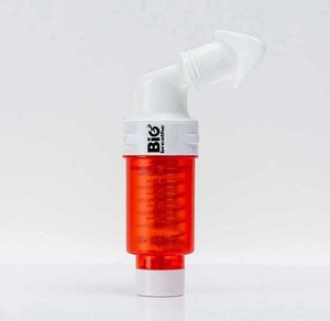 Big Breathe IMT Thérapie par pression expiratoire positive élevée Exerciseur pulmonaire Supplément d'oxygène Activité Fitness Tracker Adultes Rouge - Product Image 1