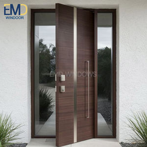 Revêtement de porte extérieure en mélamine, porte moulée, placage de porte en bois - Product Image 4