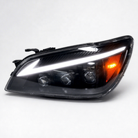 Phare RAYSEZE pour Lexus IS200 1999 2000 2004, phare modifié LED triple faisceau, type USA, avec feux latéraux séquentiels