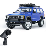 Camion RC MN78 à l'échelle 1/12, véhicule tout-terrain 4x4 haute performance, moteur brushless 2.4G, télécommande Wi-Fi, véhicule de roche RTR MN-78