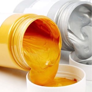 <span class=keywords><strong>Peinture</strong></span> <span class=keywords><strong>acrylique</strong></span> métallisée argent et or 300 ml - Product Image 4