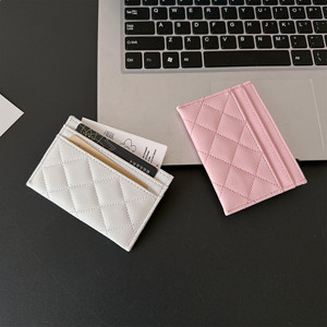 Tarjetero de Cuero PU, Cartera Delgada y Mini <span class=keywords><strong>para</strong></span> Tarjetas de Crédito con Bolsillo <span class=keywords><strong>para</strong></span> Monedas, Bloqueo RFID, Regalo de Lujo Personalizado <span class=keywords><strong>para</strong></span> Hombres y Mujeres - Product Image 3