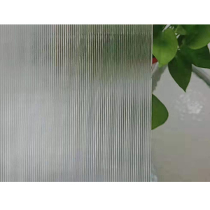 Vidro Decorativo Flutuante com Espessura de 6mm, 8mm, 10mm, 12mm, Vidro Flutuante com Textura de 5mm - Product Image 3