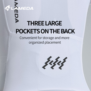 Lameda DOM 남성용 통기성 밀착 경량 방풍 대형 포켓 디자인 플러스 사이즈 원활한 사이클링 저지 - Product Image 5