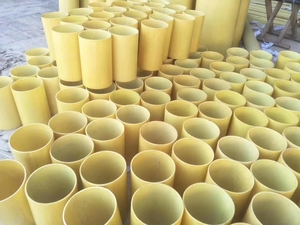 Tùy chỉnh pultruded Epoxy sợi thủy tinh rỗng Ống 3640 Epoxy Vòng sợi thủy tinh đùn ống ống - Product Image 6