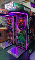 Fabricant de cartes d'arcade à jetons paiement sac de boxe coup de pied correspondant à la vente formation prix de la machine de jeu de boxe électronique