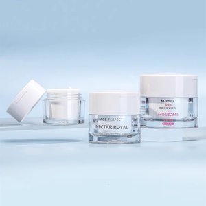 Lọ mỹ phẩm tròn rỗng với muỗng kem <span class=keywords><strong>Jar</strong></span> nhựa mặt Kem <span class=keywords><strong>Jar</strong></span> 15g 30g 50g - Product Image 5