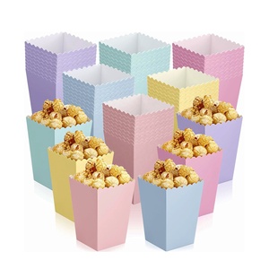 Caja de Palomitas de Maíz Reutilizable con Diseño Plegable a Prueba de Fugas, Color Personalizado y Tamaño a Medida, para Pollo Frito, Palomitas de Maíz, Papas Fritas, Galletas y Dulces - Product Image 6