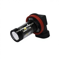 Ampoule de phare de voiture XGR LED super lumineuse blanche/bleue certifiée CE 30W, base H8 pour Harrier 80 LADA Vesta Granta Ka