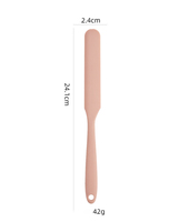 Spatule en silicone antiadhésive pour la pâtisserie, le mélange, l'étalement, la glaçage, la confiture, le gâteau, résistante à la chaleur, sans BPA, grattoir de cuisine