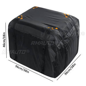 Sac de toit universel pour voiture, sac de toit, porte-bagages, rangement de bagages, voyage, étanche, pour SUV, fourgonnette, voiture, accessoires de style - Product Image 3