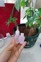 Bouteilles en plastique naturel de 10 ml, 15 ml, 20 ml, 1/3 oz, cylindres PE, avec bouchon à bec verseur, sauce shawarma, confiture, mini bouteilles compressibles