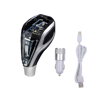 OEM/ODMカスタムカーギアノブユニバーサルシフトノブLEDロゴデザイントヨタVW Bmw Audi Ford用 - Product Image 3