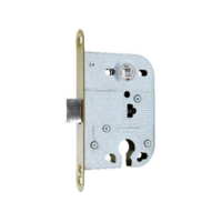Corps de serrure à mortaise de porte d'entrée en acier inoxydable de style russe avec ingénierie de précision