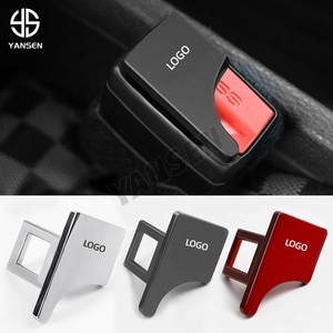 Cancelador de Alarma para Cinturón de Seguridad de Coche con Logotipo Personalizado <span class=keywords><strong>2022</strong></span>, Clip de Bloqueo, Inserto de Advertencia, Enchufe para Accesorios Interiores de Coche - Product Image 3