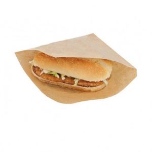 Sacs à kebab personnalisés avec logo imprimé, écologiques, recyclables, résistants à la chaleur et anti-graisse, emballage de livraison pour pain, chewing-gum, sucettes - Product Image 2