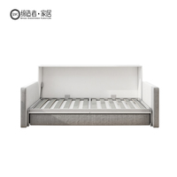 Hochwertige Montage Festigkeit Arbeits zimmer Klapp bett Wand einheit Luxus Multifunktion ale Wandbett Schrank Mit Sofa Twin Single