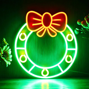 Lumières néon commerciales de Noël personnalisées, panneaux LED en cristal avec indice de protection IP67 - Product Image 4