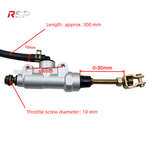 Kit <span class=keywords><strong>de</strong></span> pompe <span class=keywords><strong>de</strong></span> frein à main hydraulique en alliage d'aluminium RSP pour motos tout-terrain/double usage - Product Image 2