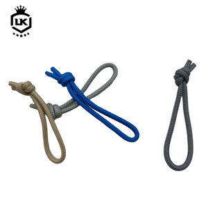 Lanke Logo Noeud Fermeture Éclair Extracteur Cordon Fermeture Éclair Extracteurs Cordon Corde Caoutchouc Corde Fermeture Éclair Extracteur Caoutchouc pour Vêtements Sac Pochette Dix - Product Image 3