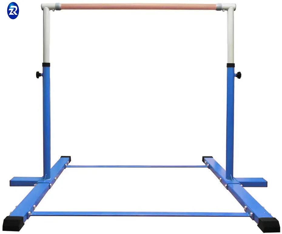 hot sale gym equipment gymnastic bars pull-up 130cm adjustable folding gymnastics bar for kids exercise horizontal sports