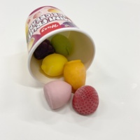 Hicey Ventes Flash : Mini Glaces aux Fruits en Forme de Mangue, Pêche, Fraise et Melon