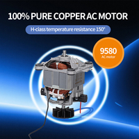 Amoladora mezcladora de gran capacidad, máquina licuadora de alta resistencia, licuadora comercial portátil para batidos de hielo
